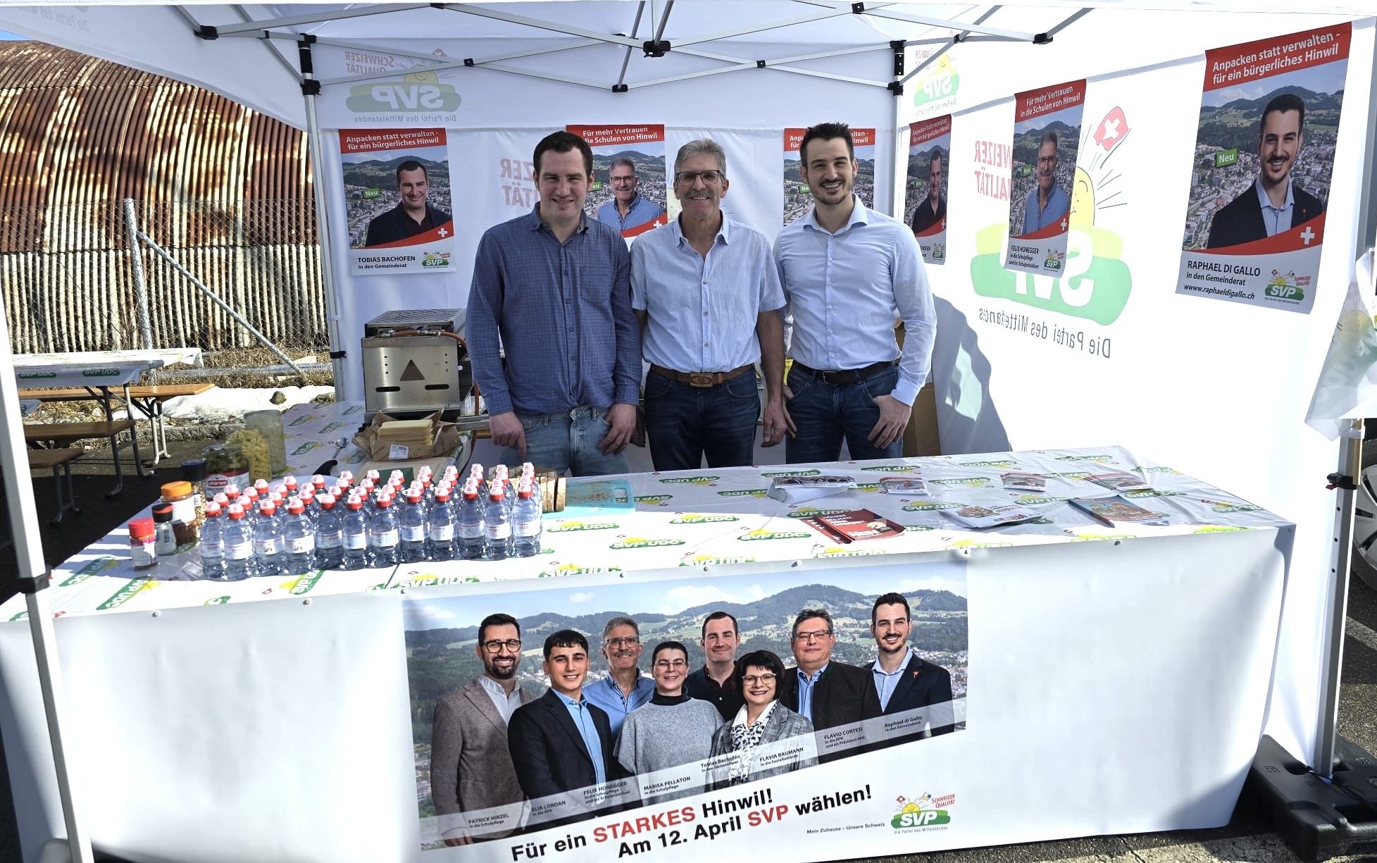Raclettestand in Hinwil