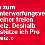 NEIN zum EU-Rahmenvertrag